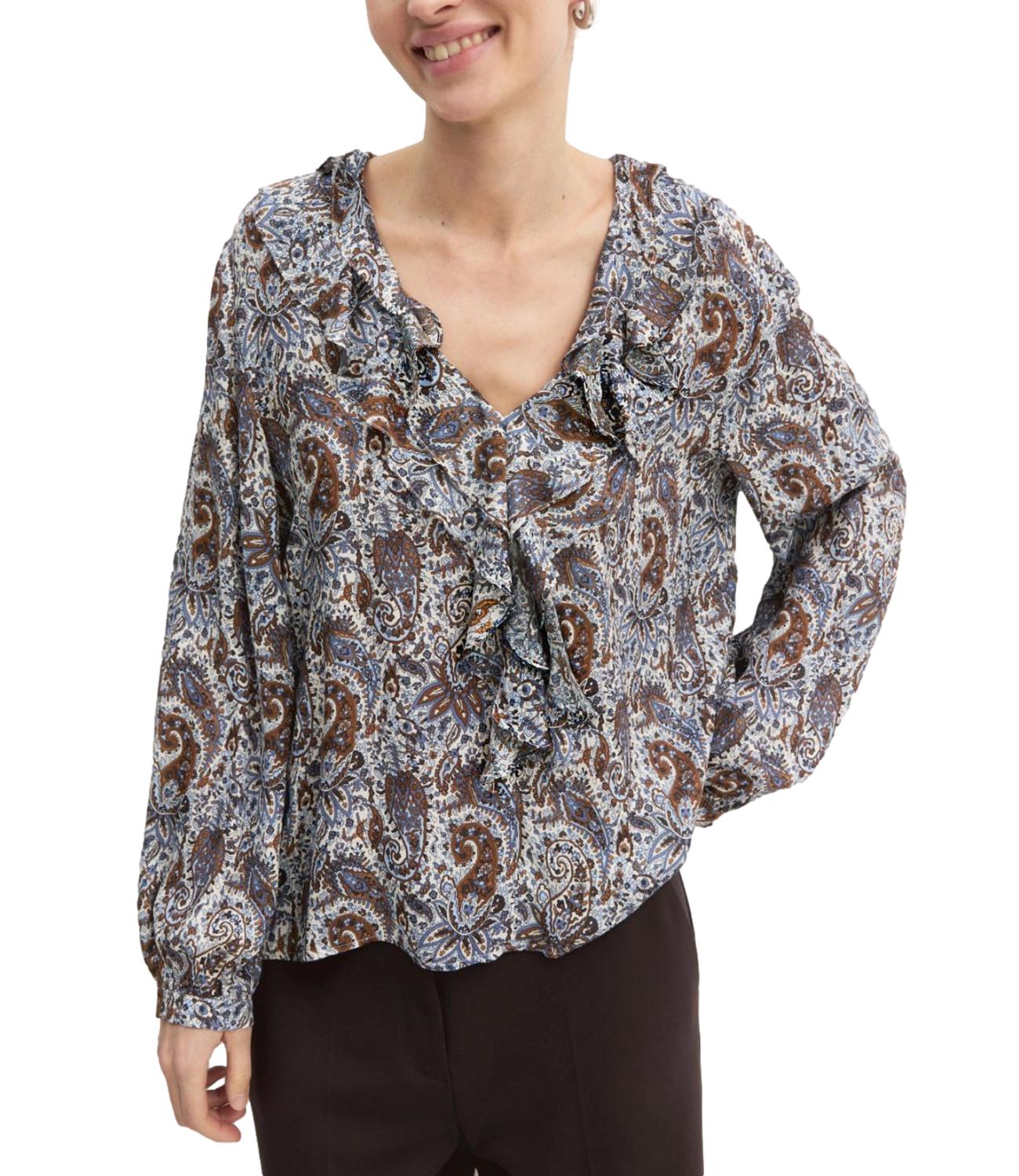 Emme Marella Camicia Bianco Lana da Donna