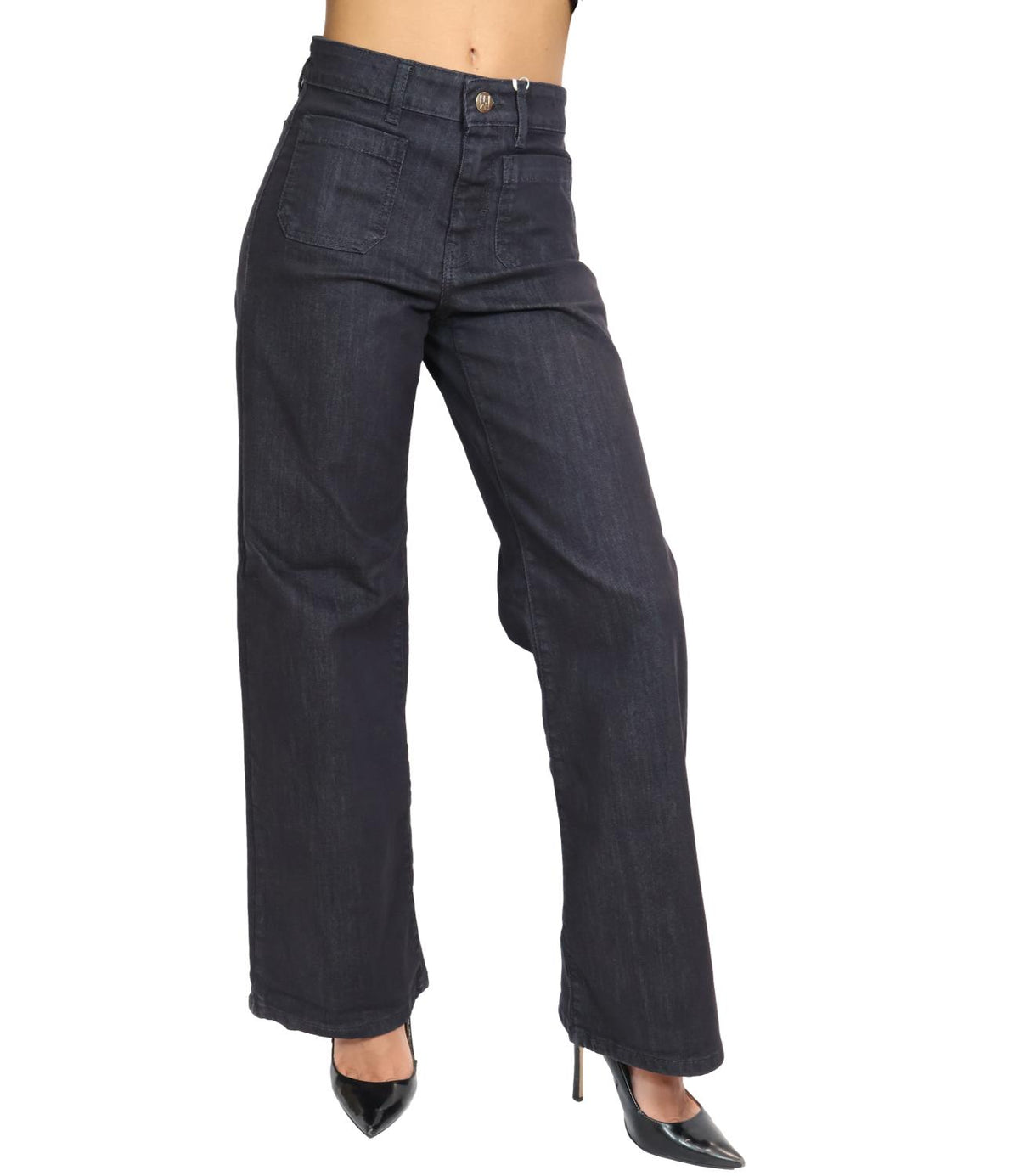 Emme Marella Pantalone Blu da Donna