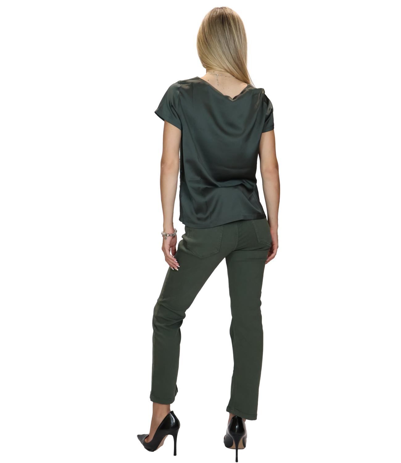 Emme Marella Pantalone Sottobosco da Donna