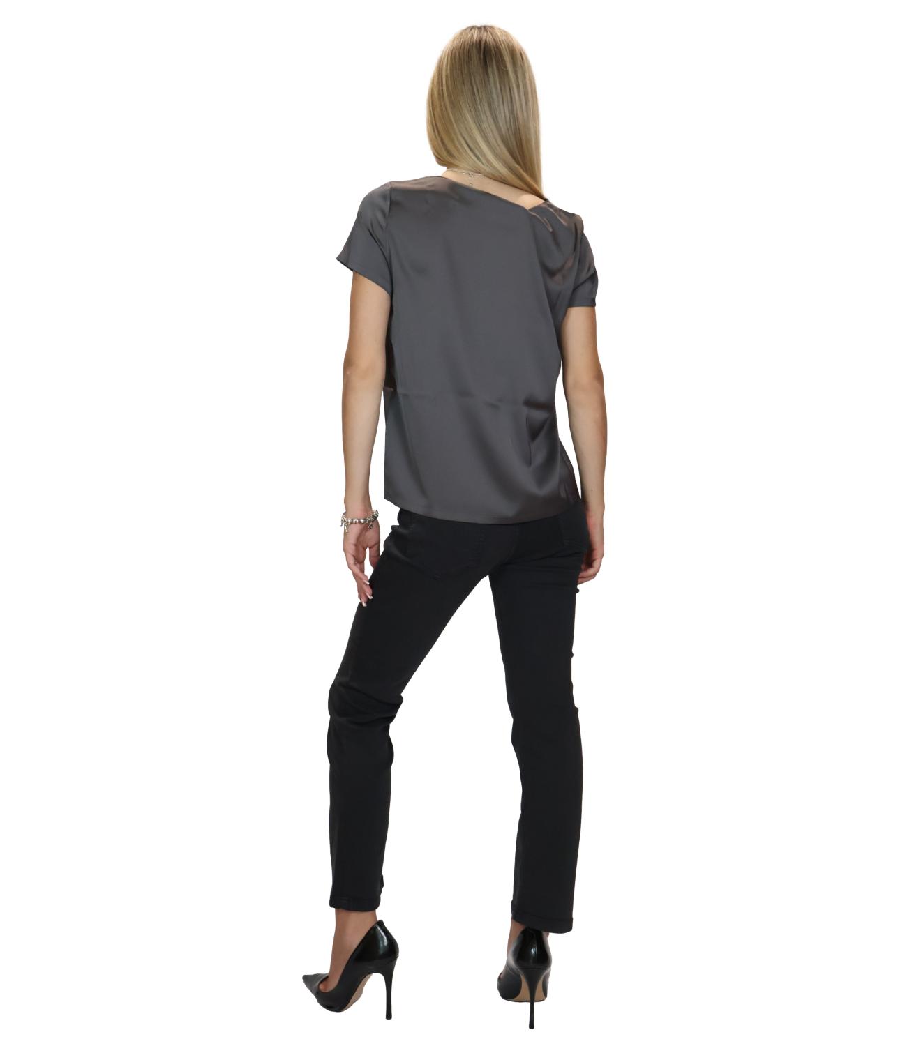Emme Marella Pantalone Antracite da Donna