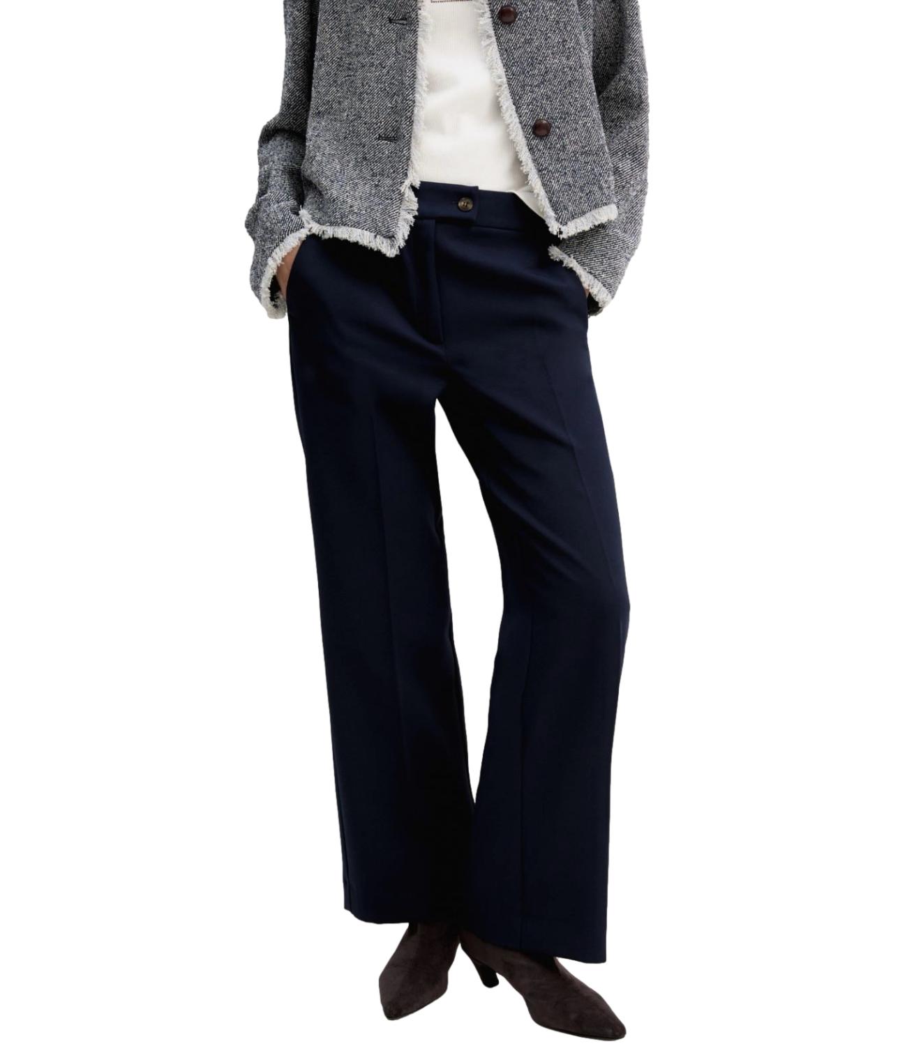 Emme Marella Pantalone Navy da Donna