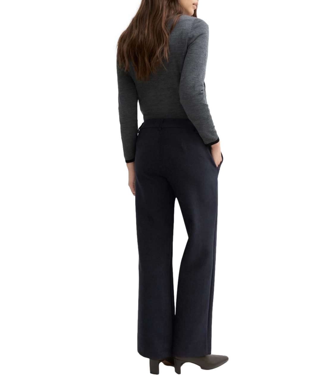 Emme Marella Pantalone Emmbaldi Blu Donna