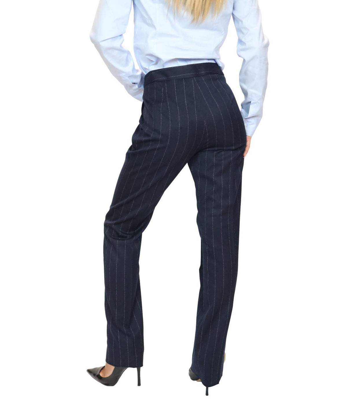 Emme Marella Pantalone Navy da Donna