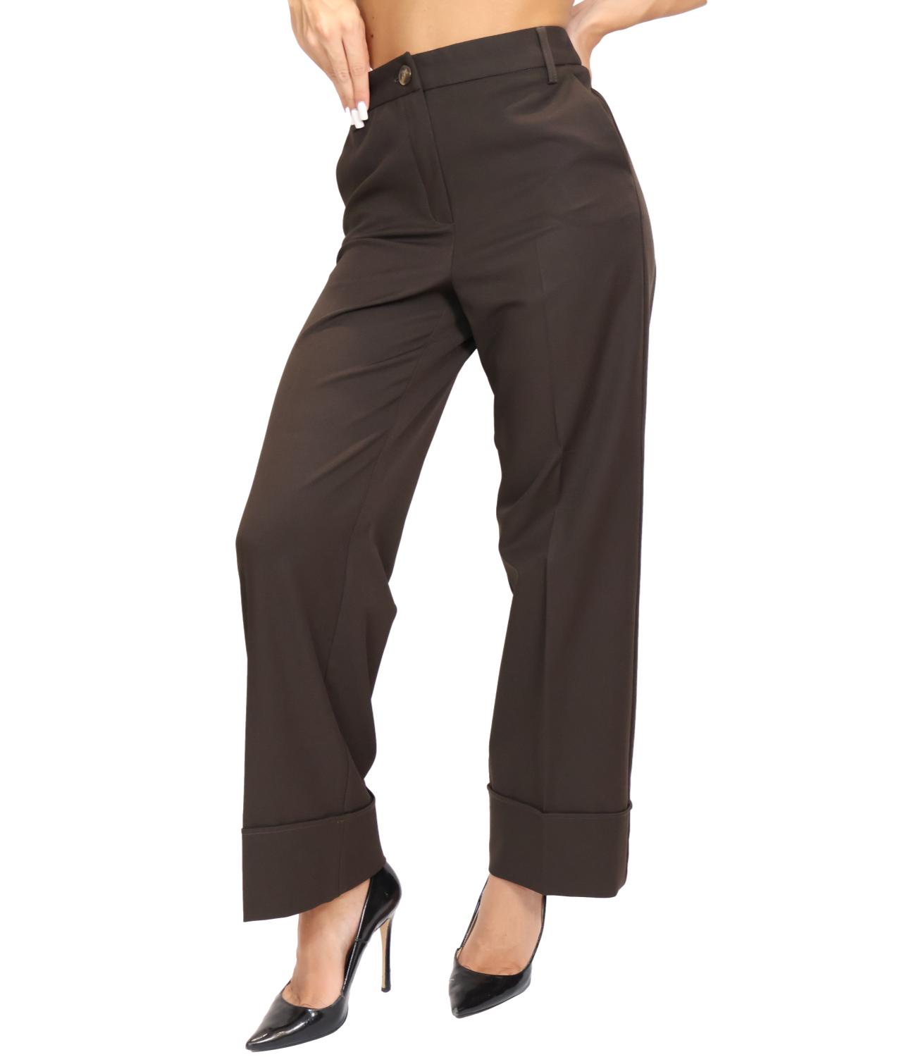 Emme Marella Pantalone Testa Di Moro da Donna