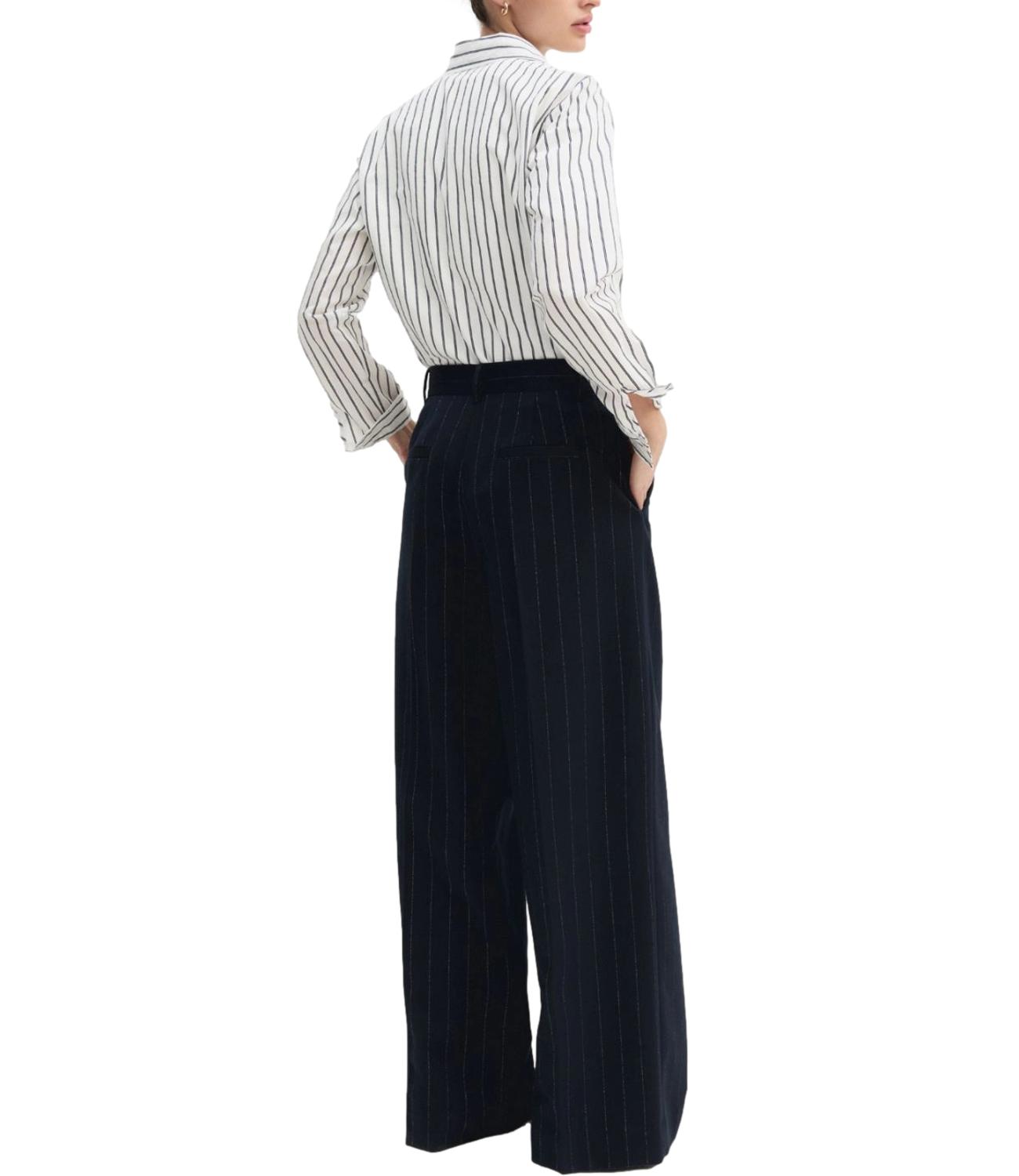 Emme Marella Pantalone Navy da Donna