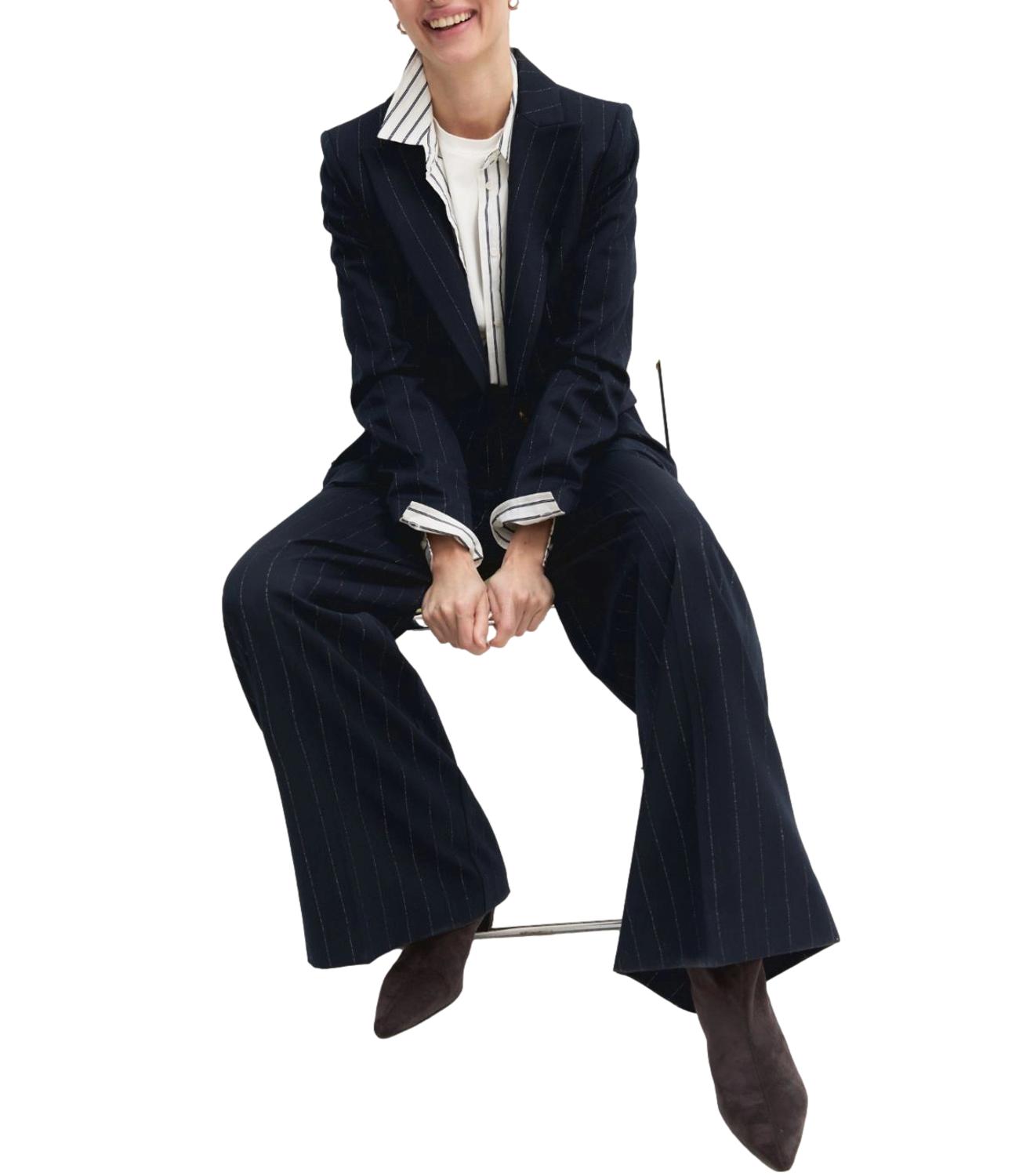 Emme Marella Pantalone Navy da Donna