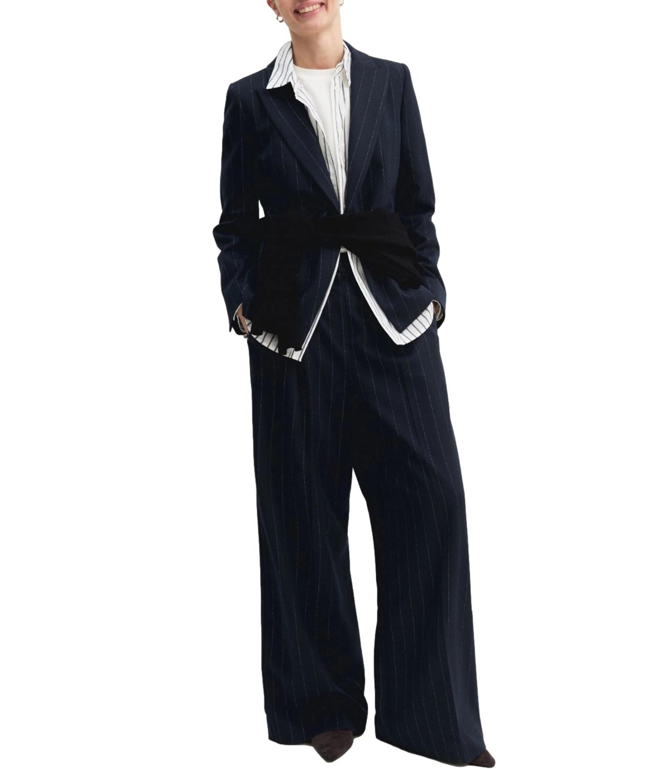 Emme Marella Pantalone Navy da Donna