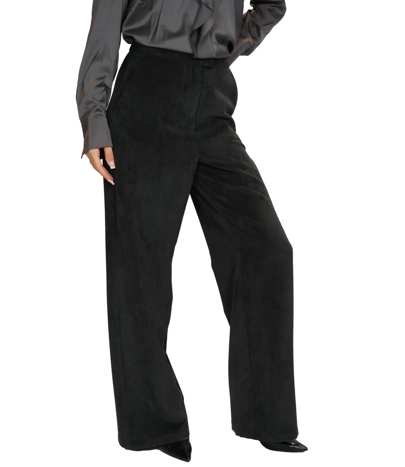 Emme Marella Pantalone Nero da Donna