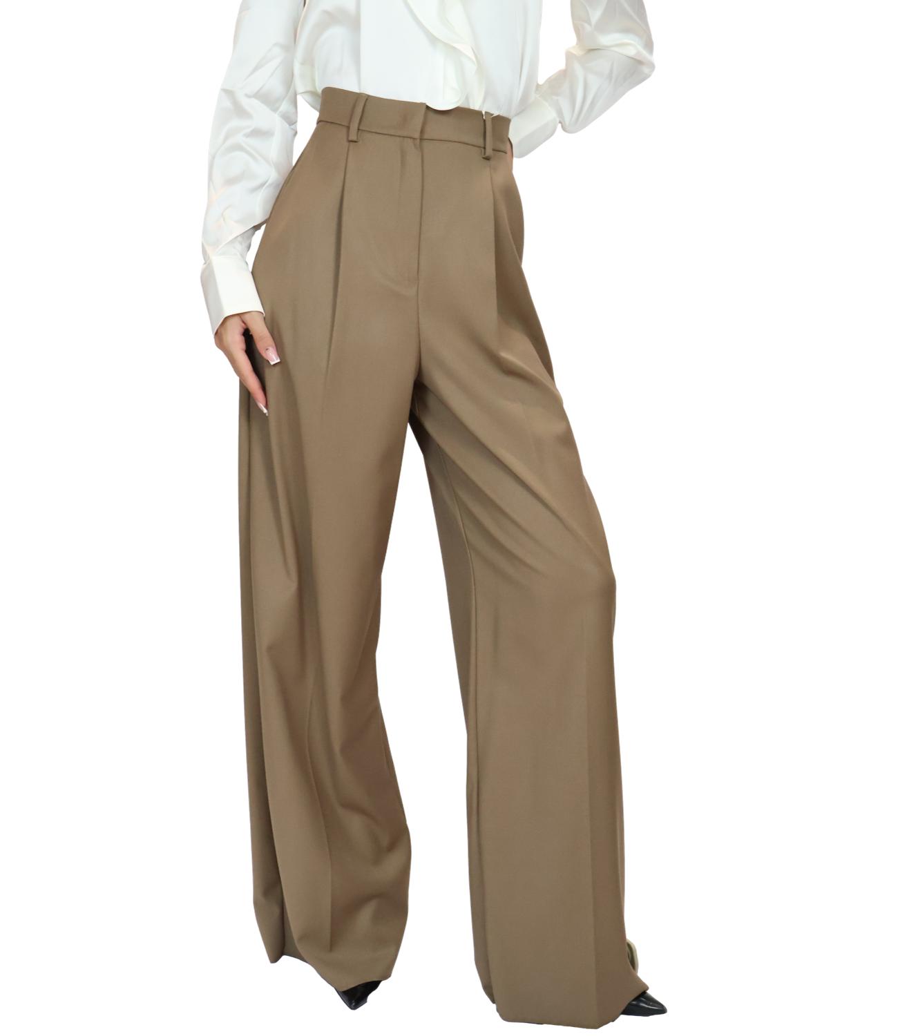 Emme Marella Pantalone Beige da Donna