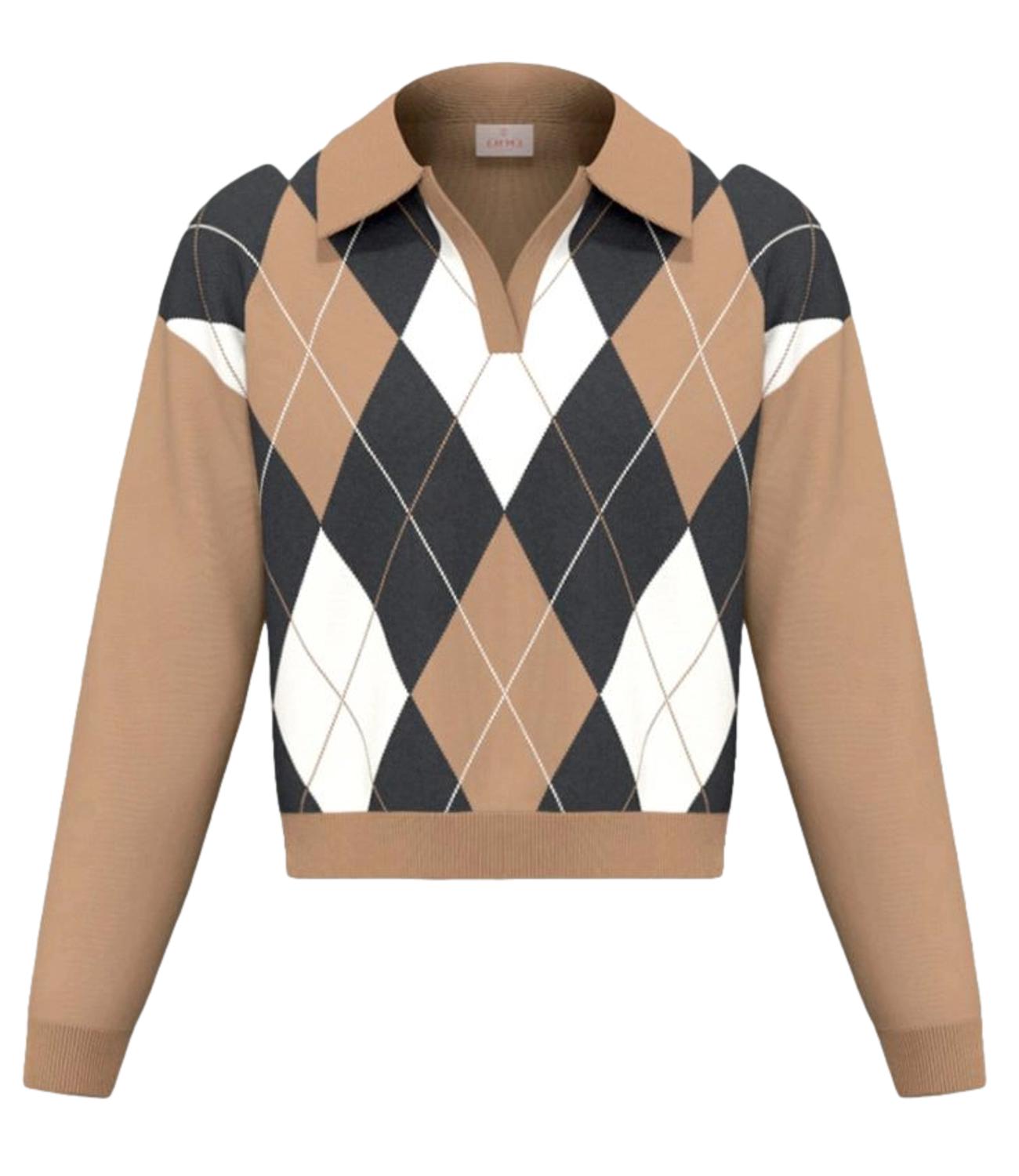 Emme Marella Maglia Cammello da Donna