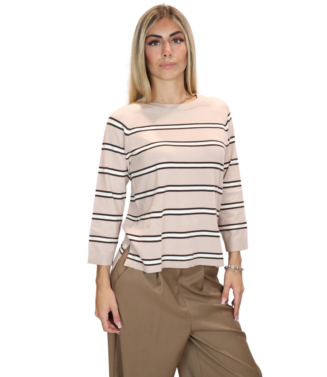 Emme Marella Maglia Sabbia da Donna