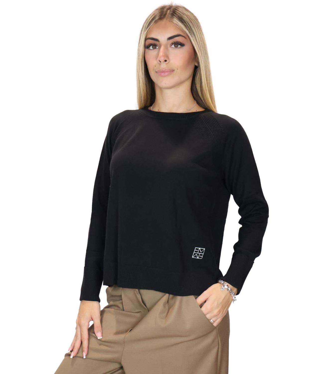 Emme Marella Maglia Nero da Donna