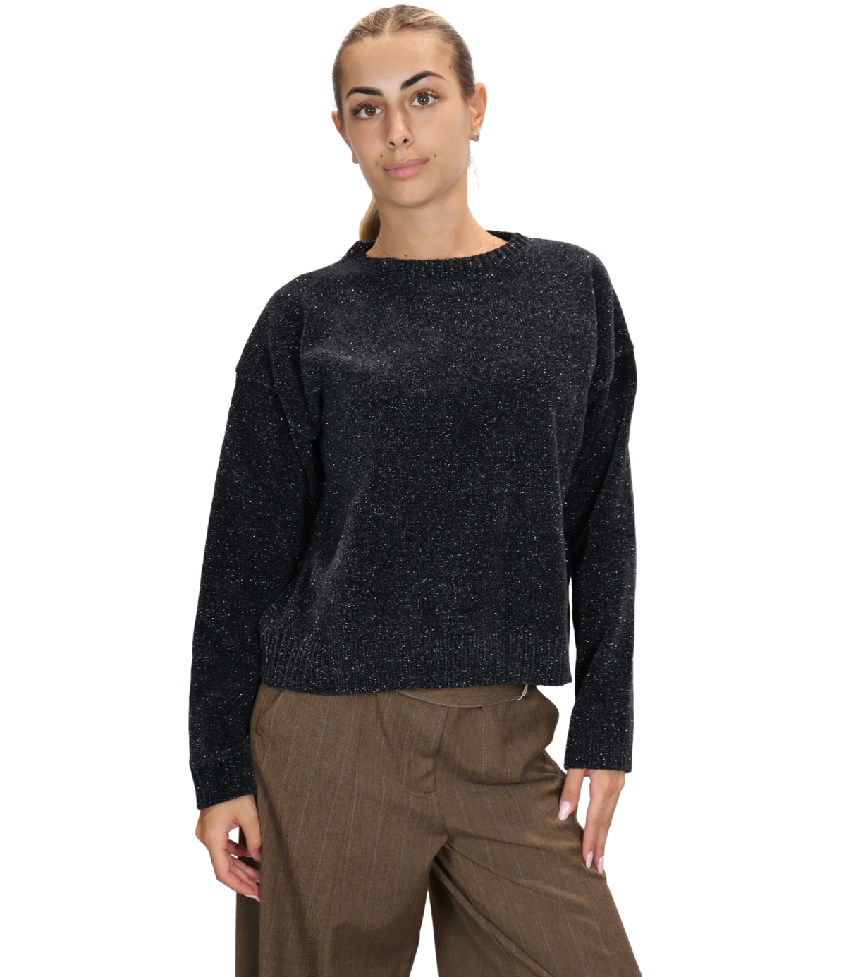 Emme Marella Maglia Blu Pavone da Donna