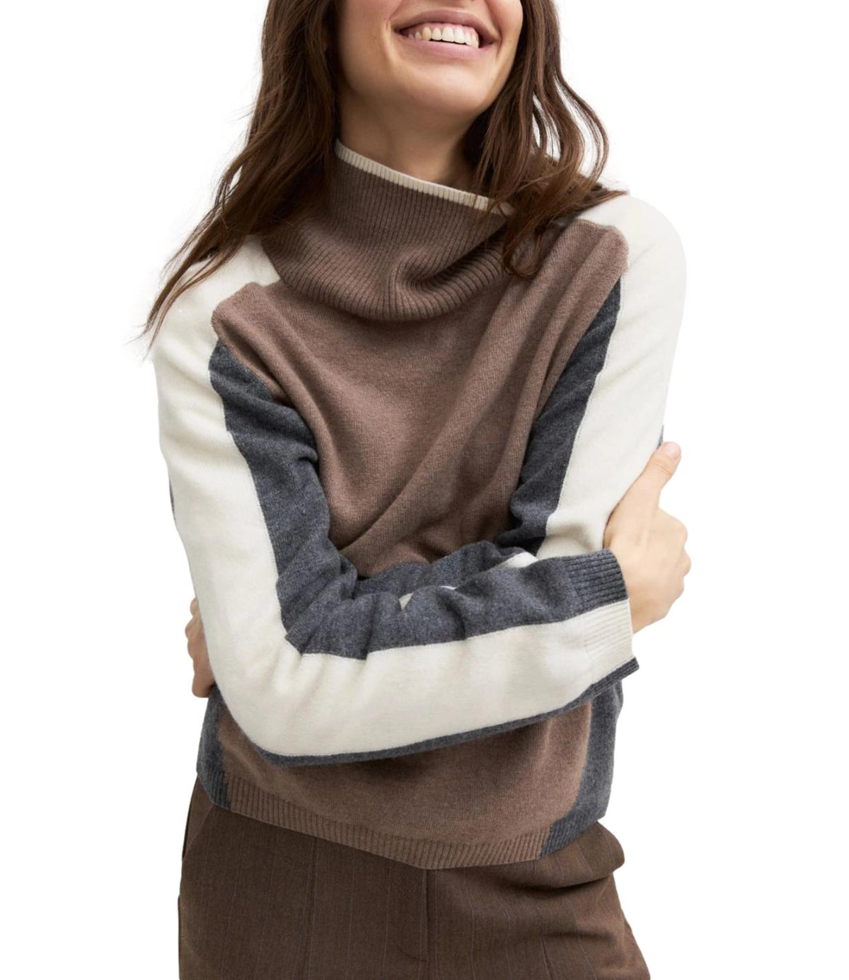 Emme Marella Maglia Beige da Donna