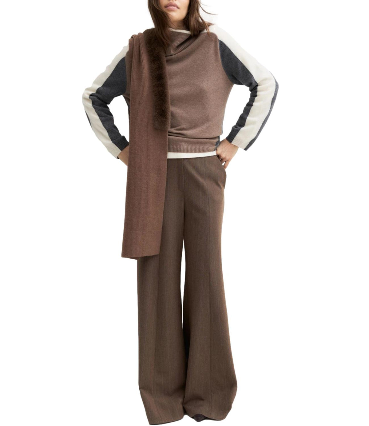 Emme Marella Maglia Beige da Donna