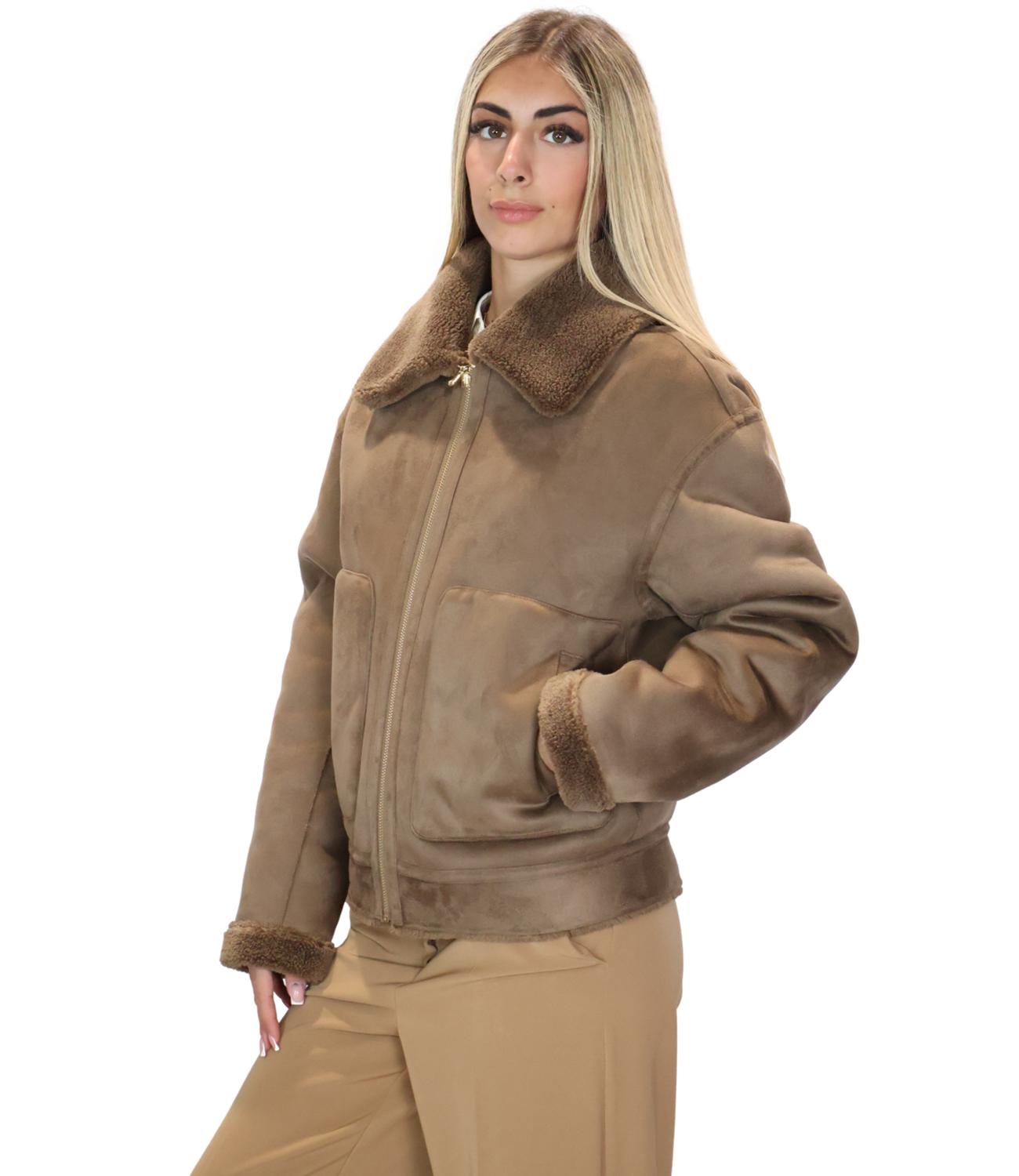 Emme Marella Giacca Tortora da Donna