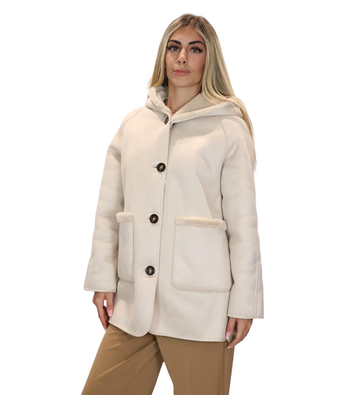 Emme Marella Giacca Beige da Donna