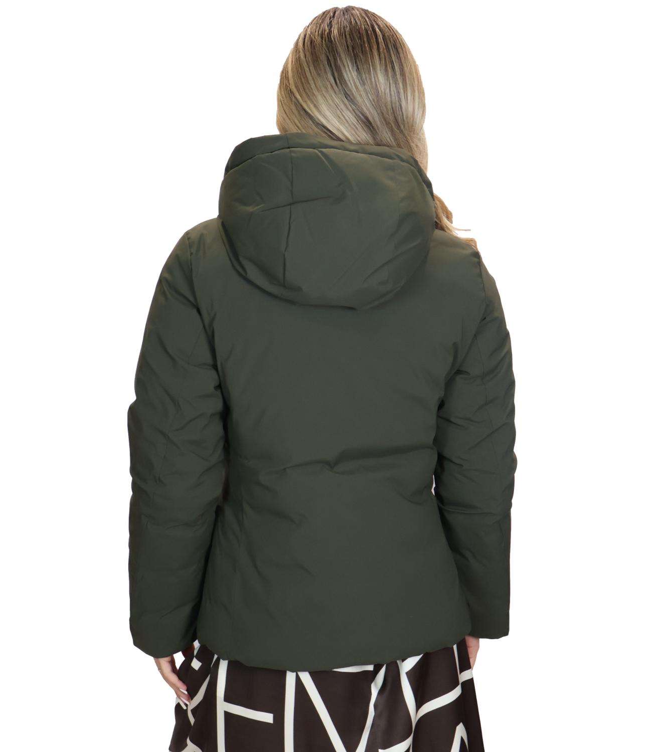 Emme Marella Imbottito Verde Militare da Donna