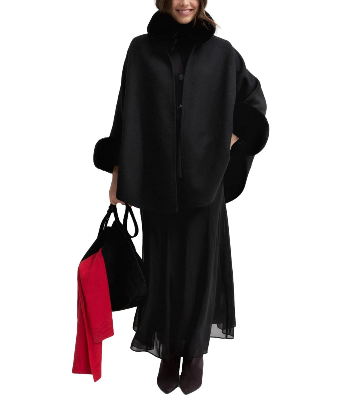 Emme Marella Cappa Nero da Donna