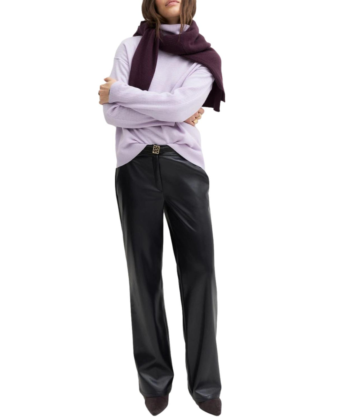 Emme Marella Pantalone Navy da Donna