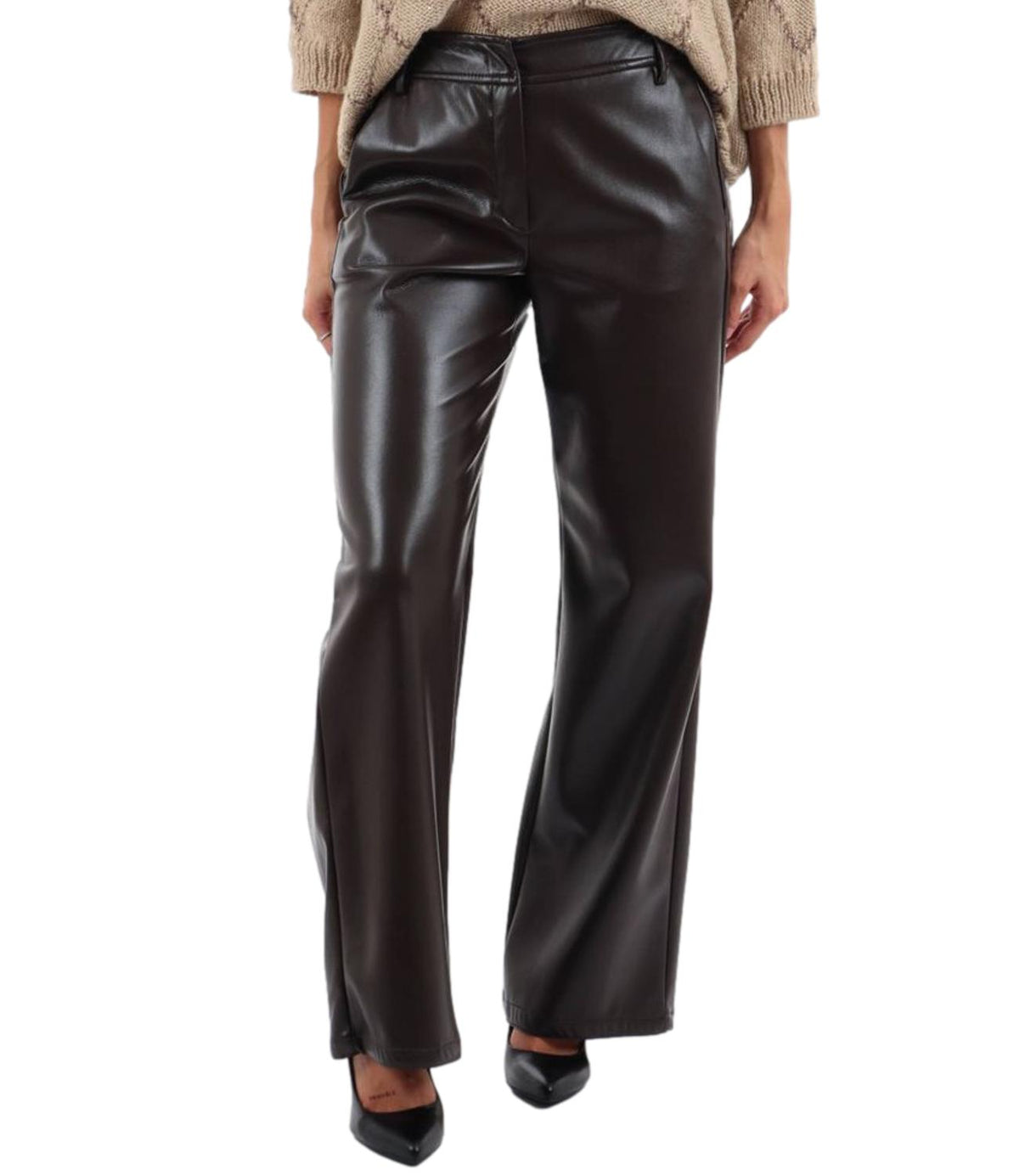 Emme Marella Pantalone Nero da Donna