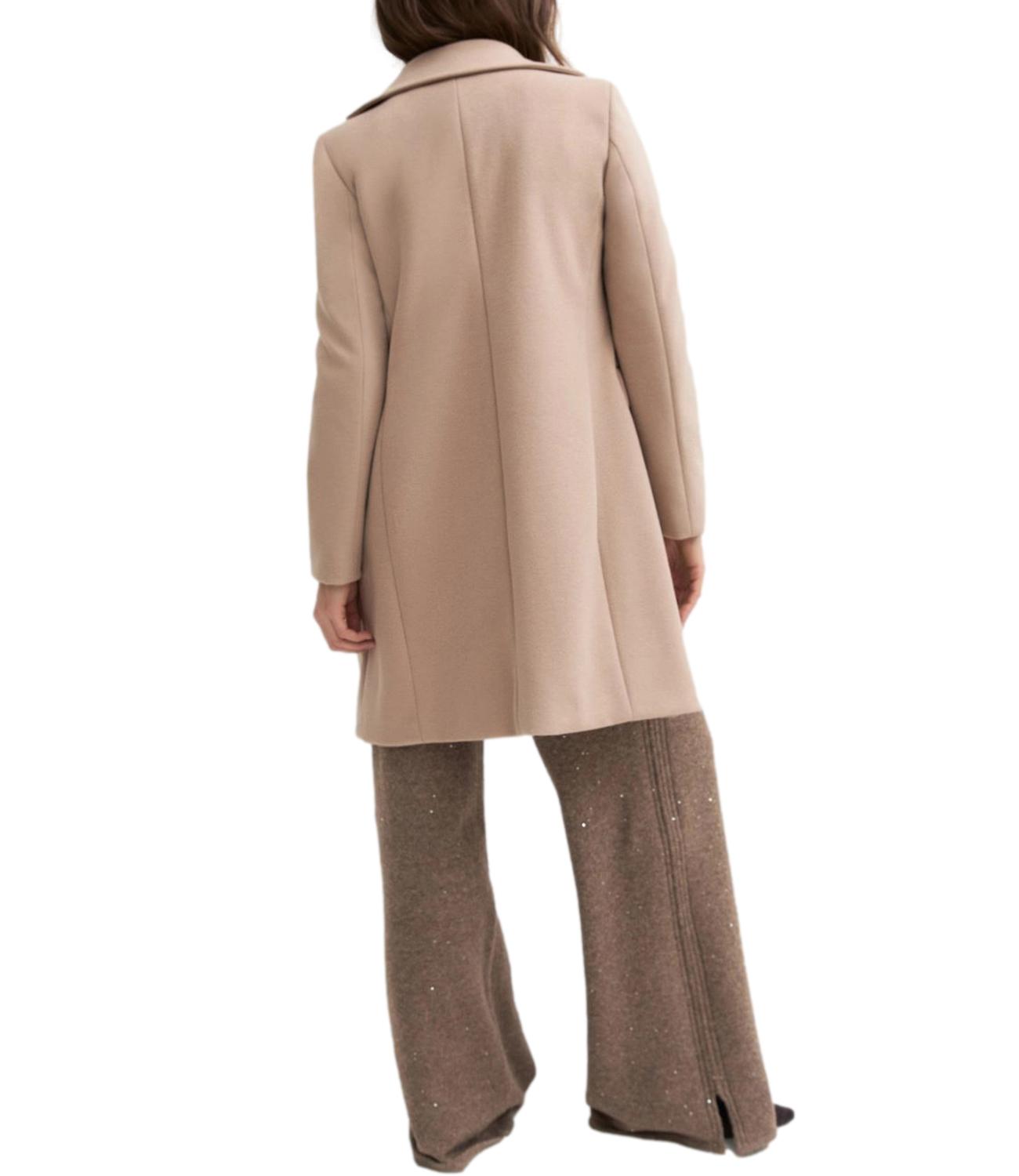 Emme Marella Cappotto Nocciola da Donna