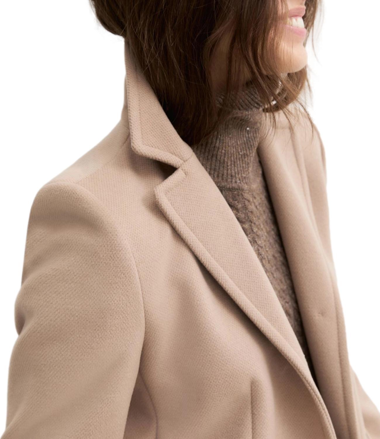 Emme Marella Cappotto Nocciola da Donna