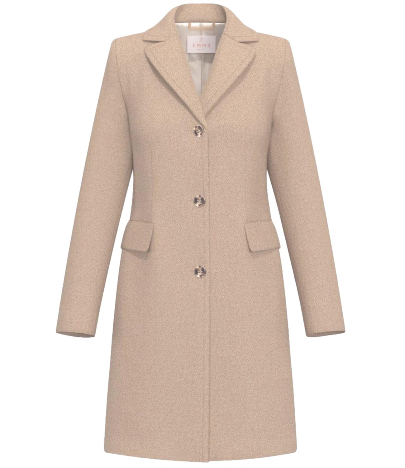 Emme Marella Cappotto Nocciola da Donna