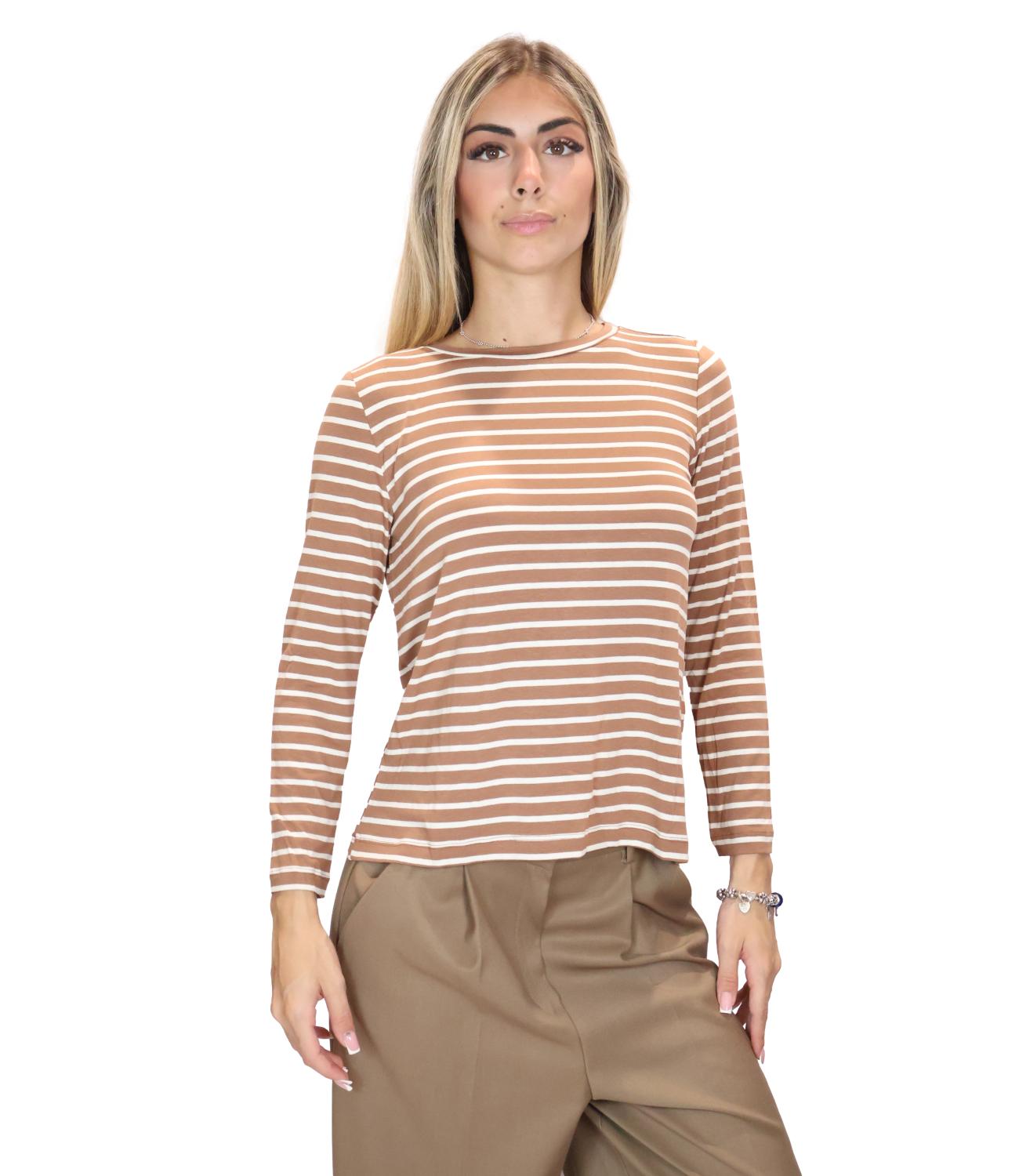 Emme Marella T-Shirt Coloniale da Donna
