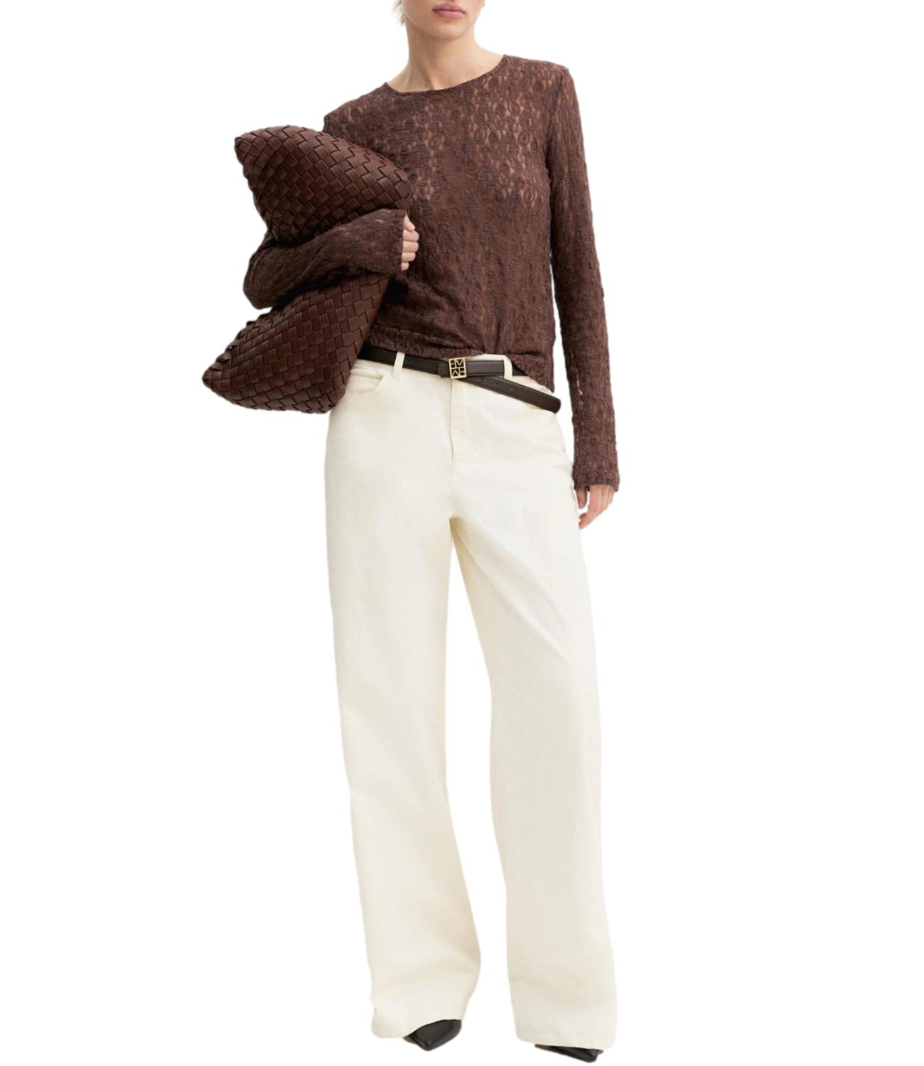 Emme Marella T-Shirt Marrone da Donna