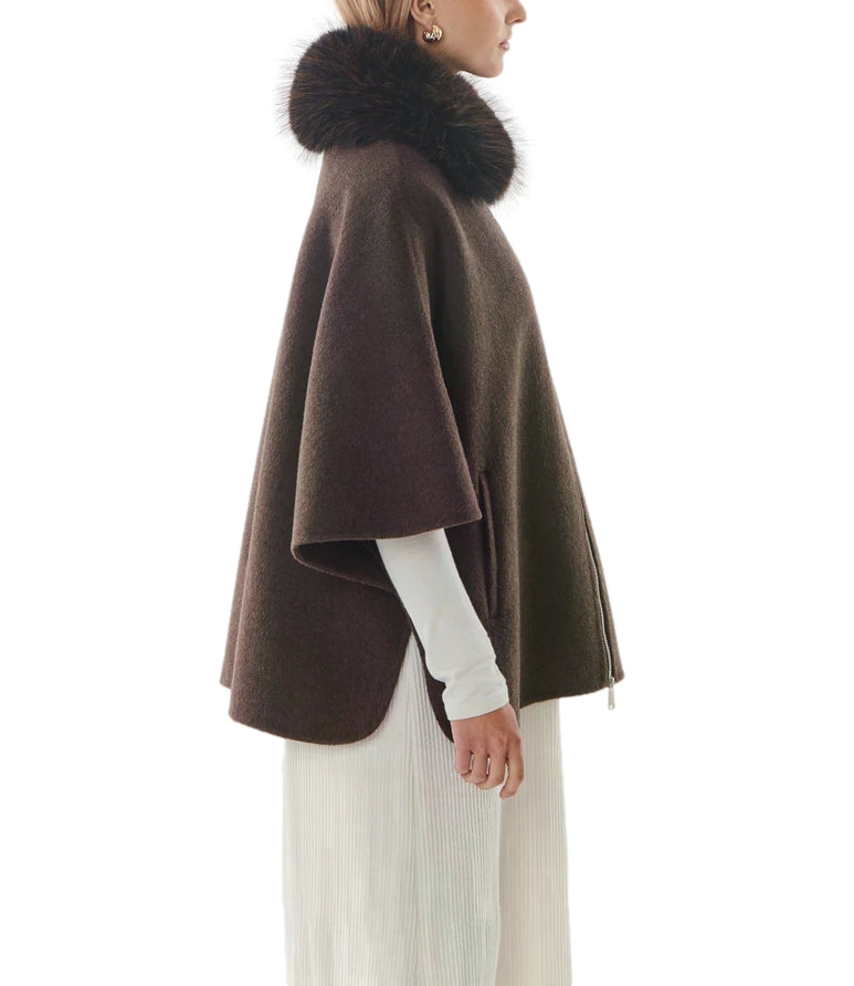 Giovanni Paris Giacca Marrone da Donna