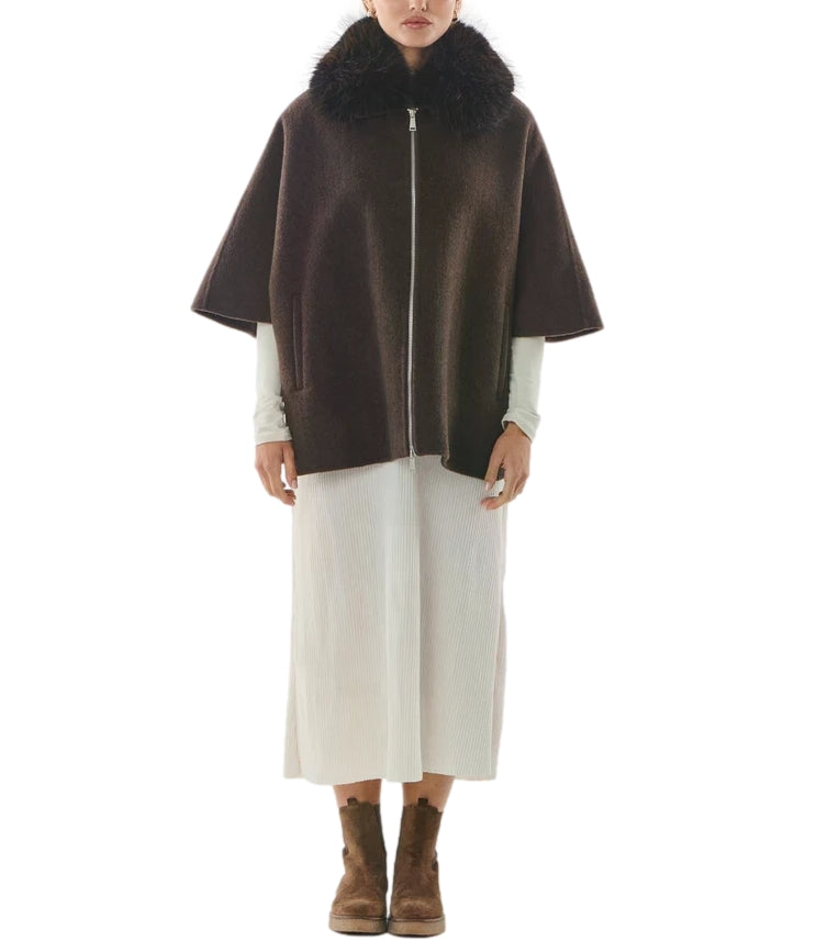 Giovanni Paris Giacca Marrone da Donna