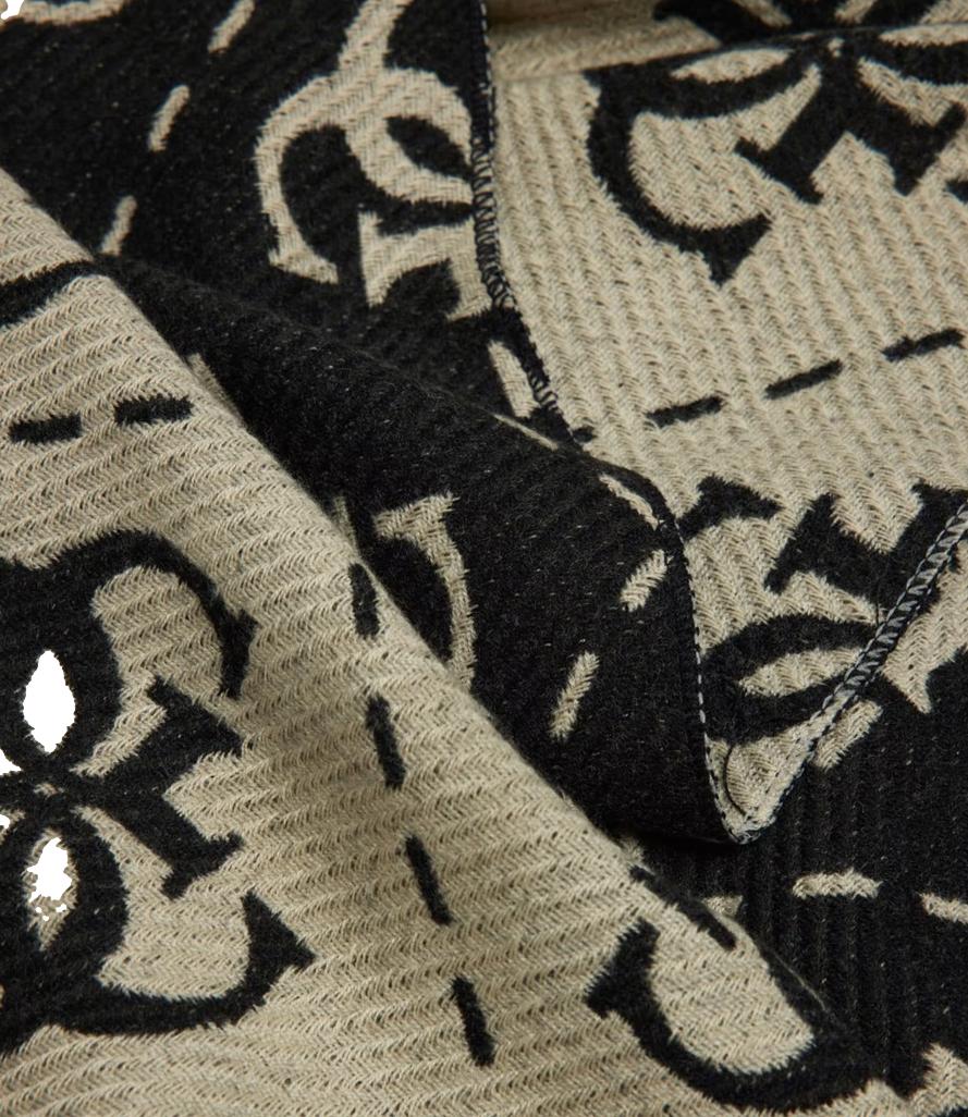 Guess Sciarpa/Foulard Coal Logo da Donna