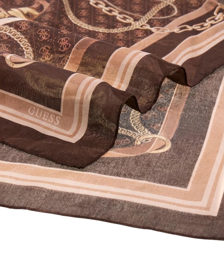 Guess Sciarpa/Foulard Brown da Donna
