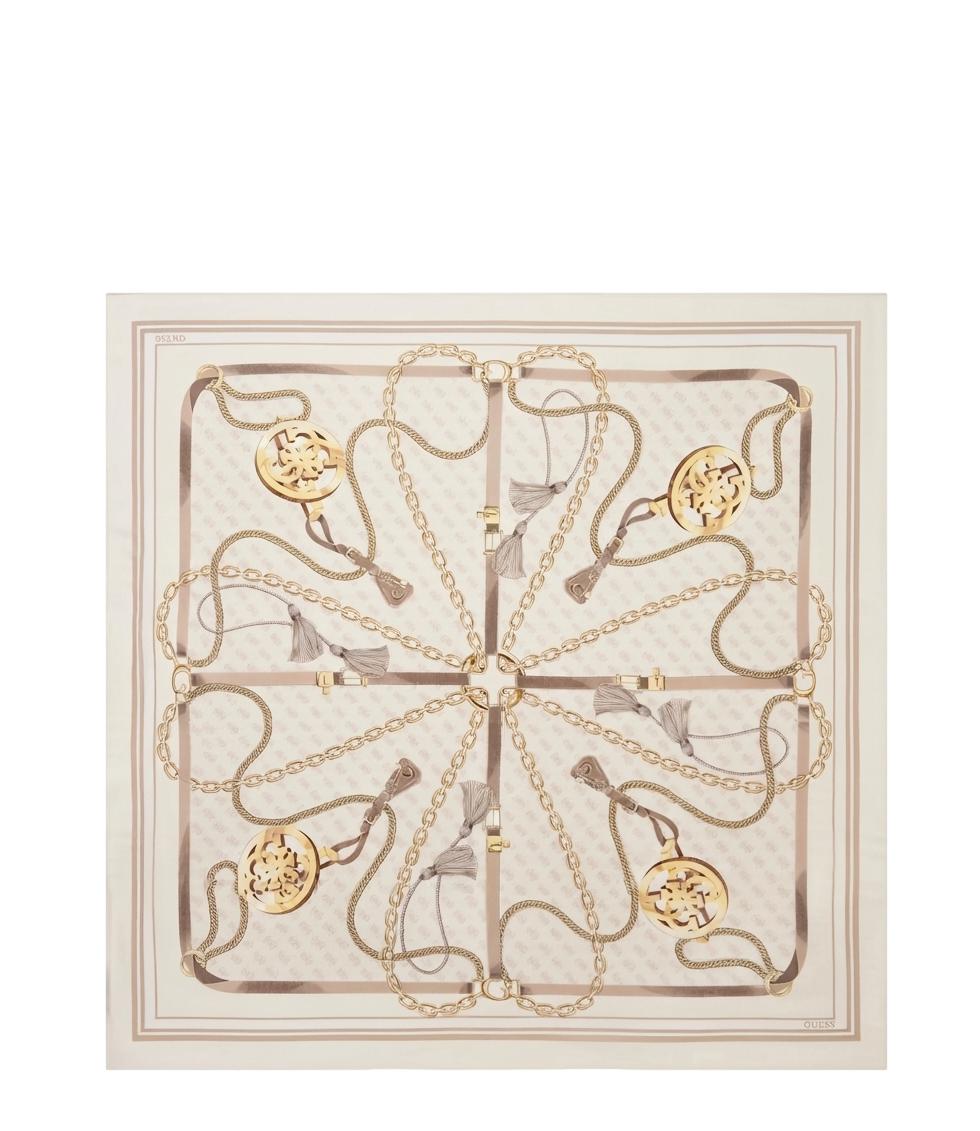 Guess Sciarpa/Foulard Off White da Donna