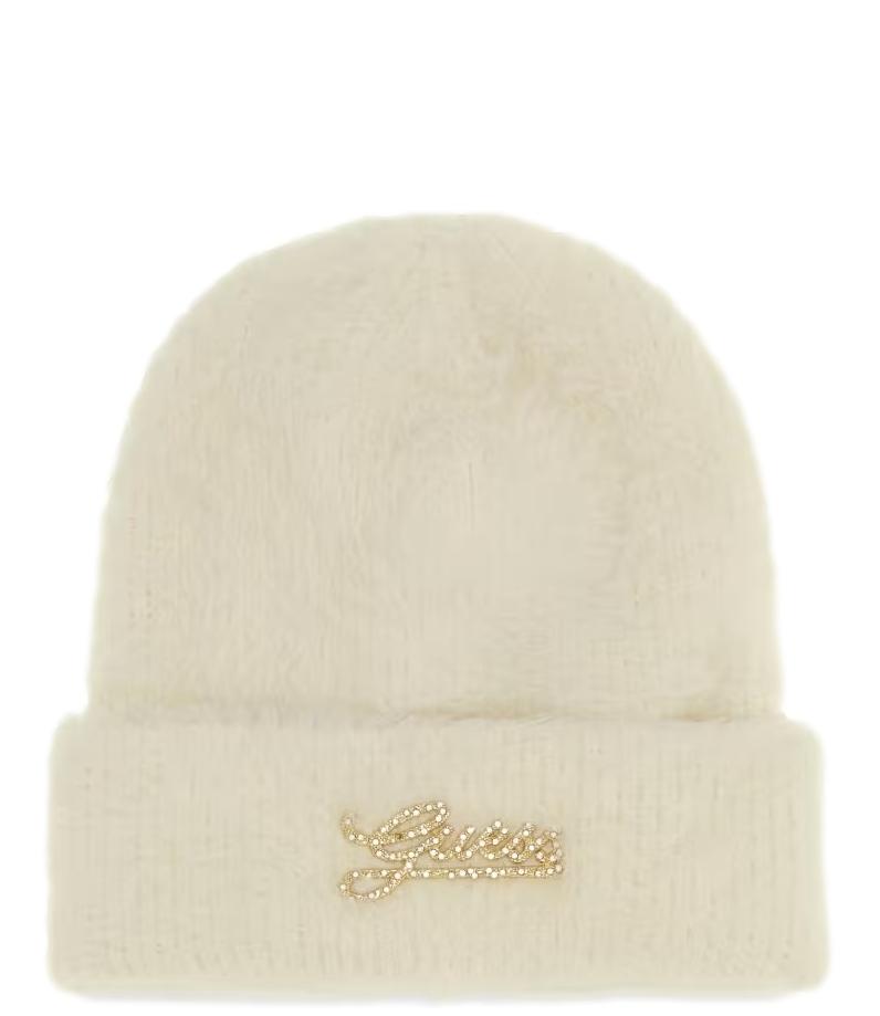 Guess Cappello Off White da Donna