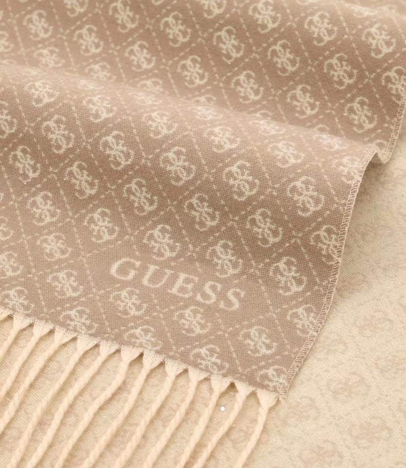 Guess Sciarpa/Foulard Taupe Multi da Donna