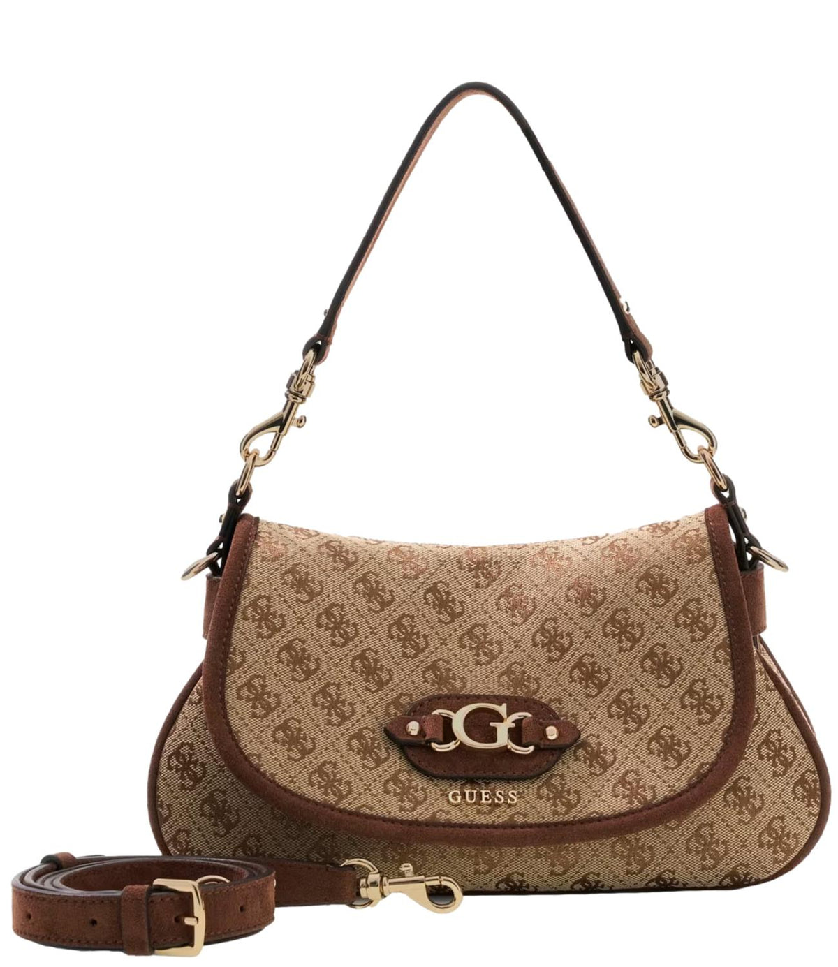 Guess Borsa Latte Logo/brown da Donna