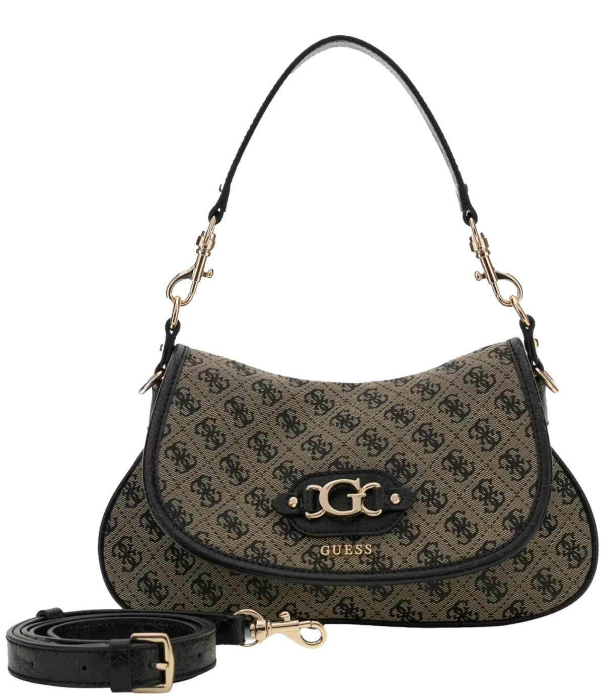 Guess Borsa Black Logo da Donna