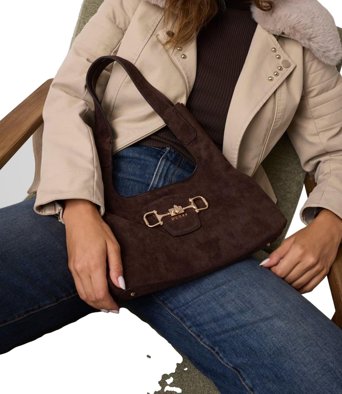 Guess Borsa Espresso da Donna