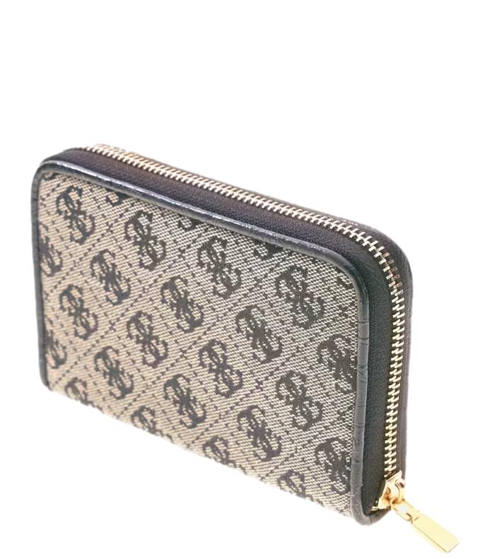 Guess Portafogli Black Logo da Donna