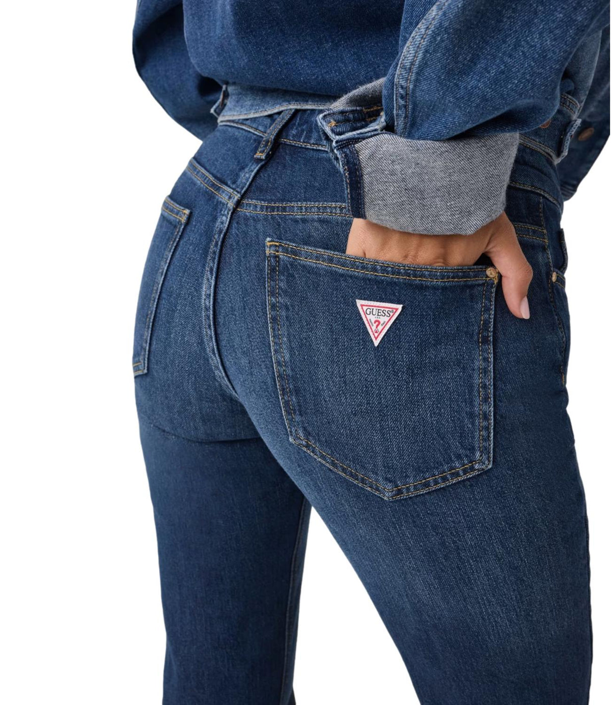 Guess Jeans Beverly Low Rise Fireside Dark Donna