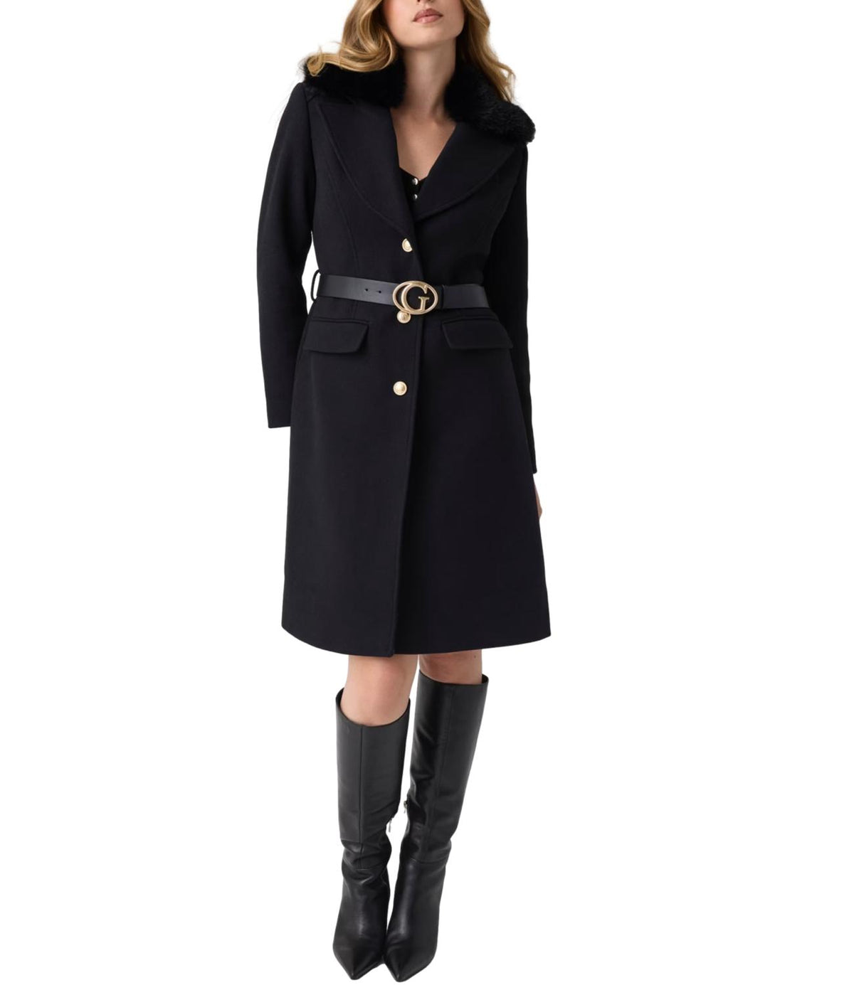 Guess Giubbino Jet Black A996 da Donna
