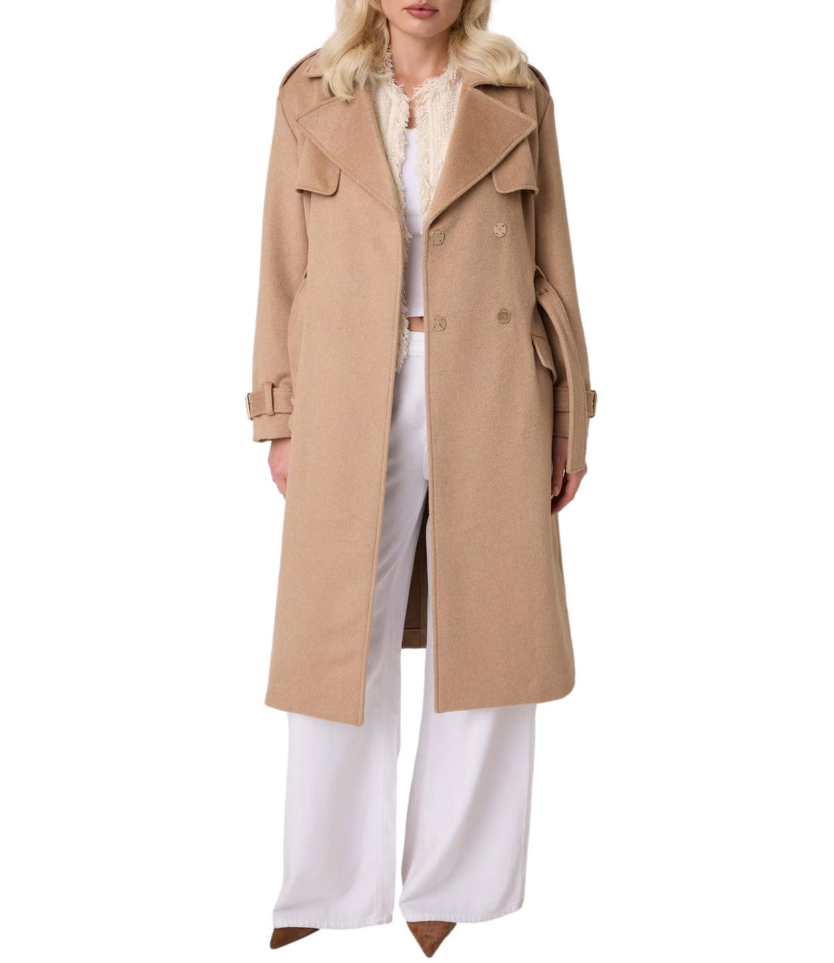 Guess Giubbino Toasted Taupe da Donna