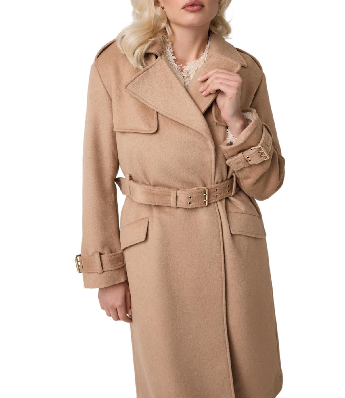 Guess Giubbino Toasted Taupe da Donna