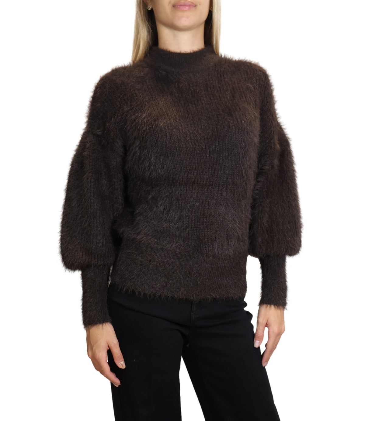 Guess Maglia Bark Brown da Donna