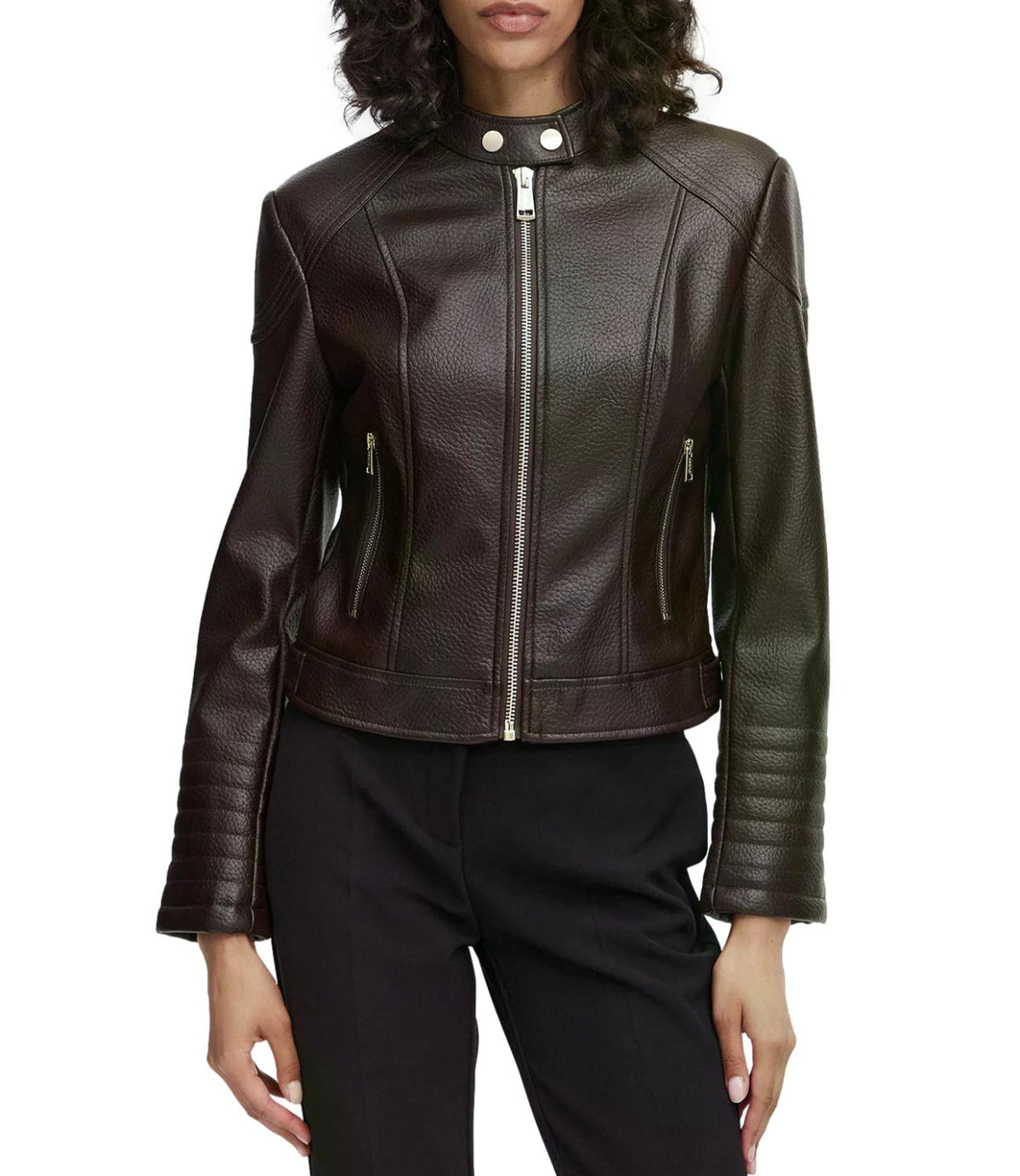 Guess Giubbino Chocco Brown da Donna