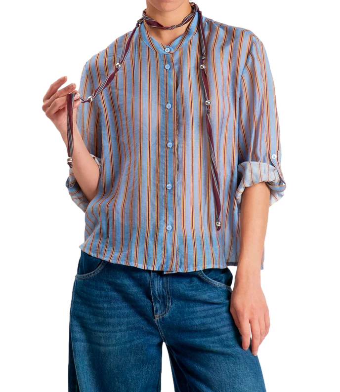 Have One Camicia Celeste da Donna