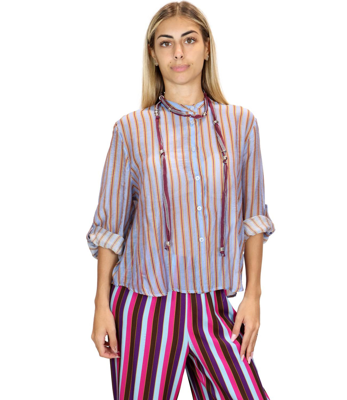 Have One Camicia Celeste da Donna
