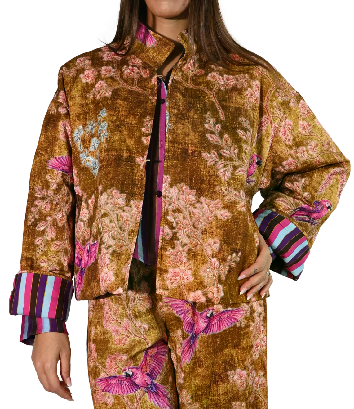 Have One Giacca Rigato da Donna